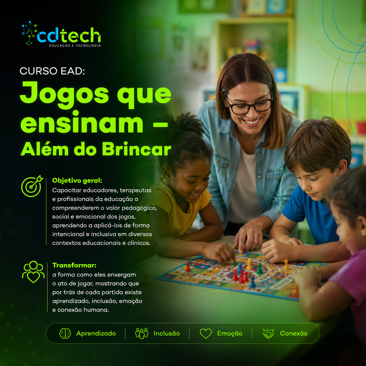 CURSO EAD: Jogos que ensinam – Além do Brincar