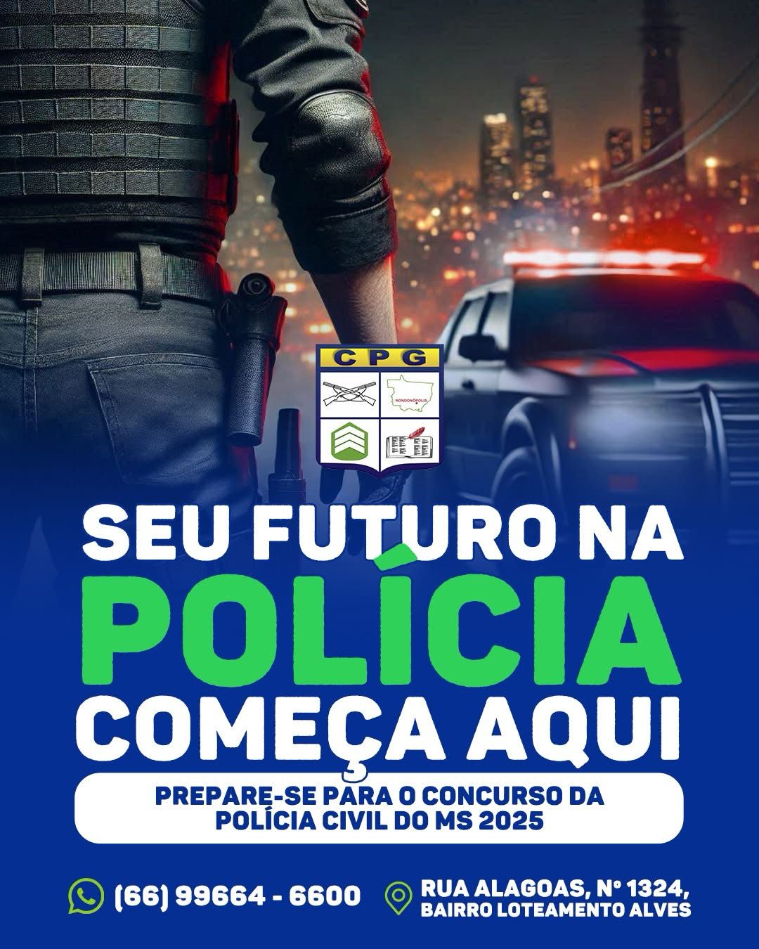 CURSO PREPARATÓRIO PRESENCIAL INTENSIVO PARA CONCURSO PCMS 2025