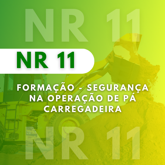 Formação - NR 11 - Segurança na Operação de Pá Carregadeira