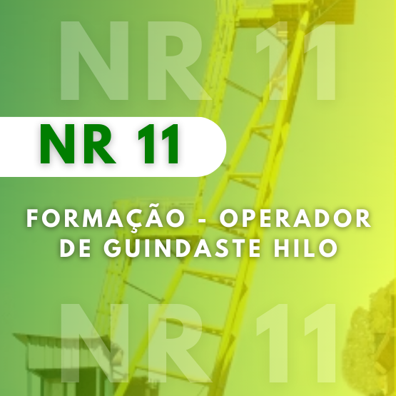 Formação – NR 11 – Operador de Hilo