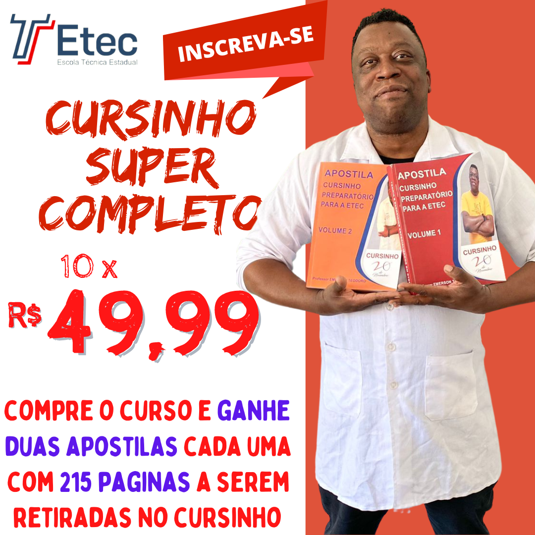 APOSTILA PREPARATÓRIA PARA O ENEM (VOLUME 1 + VOLUME 2 JUNTOS)